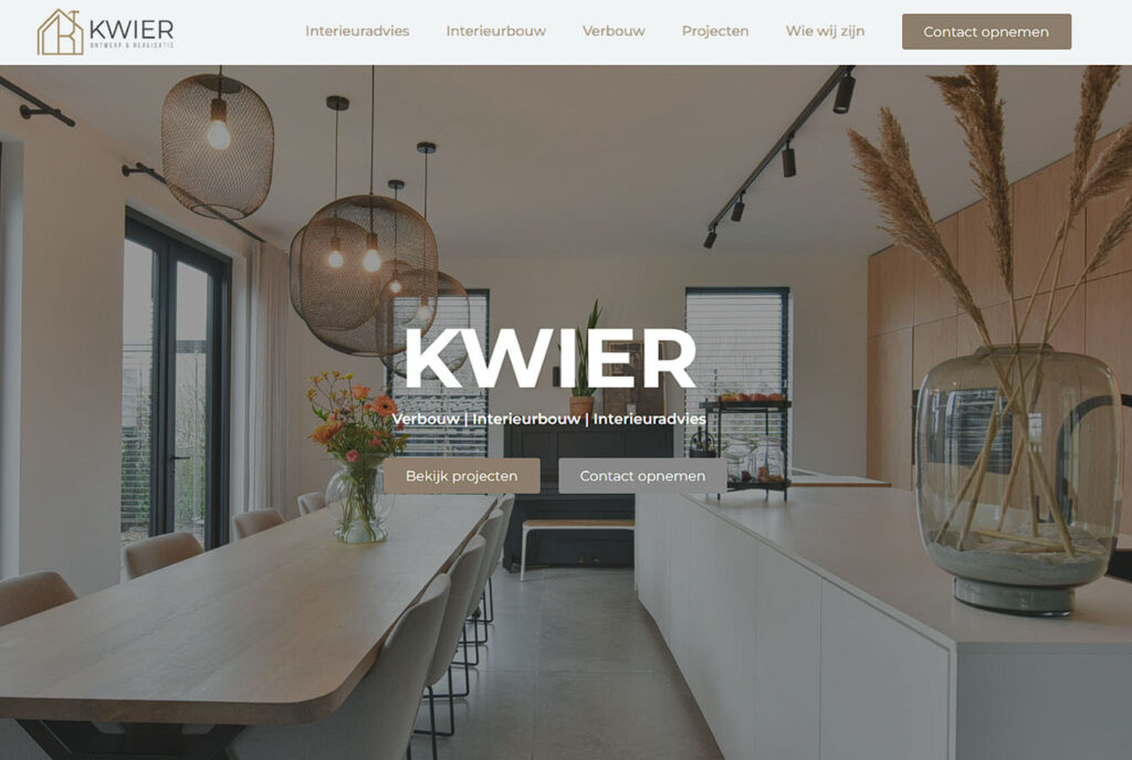 Website laten maken - Kwier